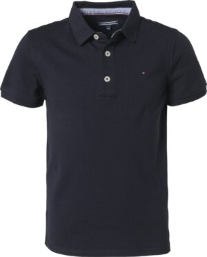TOMMY HILFIGER Póló  éjkék / tűzpiros / fehér-hu