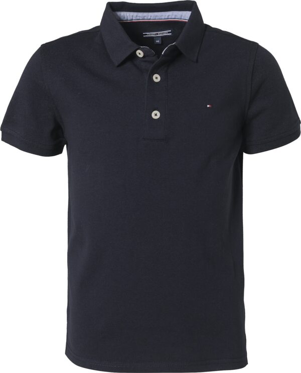 TOMMY HILFIGER Póló  éjkék / tűzpiros / fehér-hu