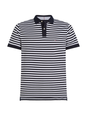 TOMMY HILFIGER Póló  piros / fekete / fehér-Ár