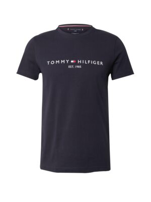 TOMMY HILFIGER Póló  sötétkék / piros / fehér-hu