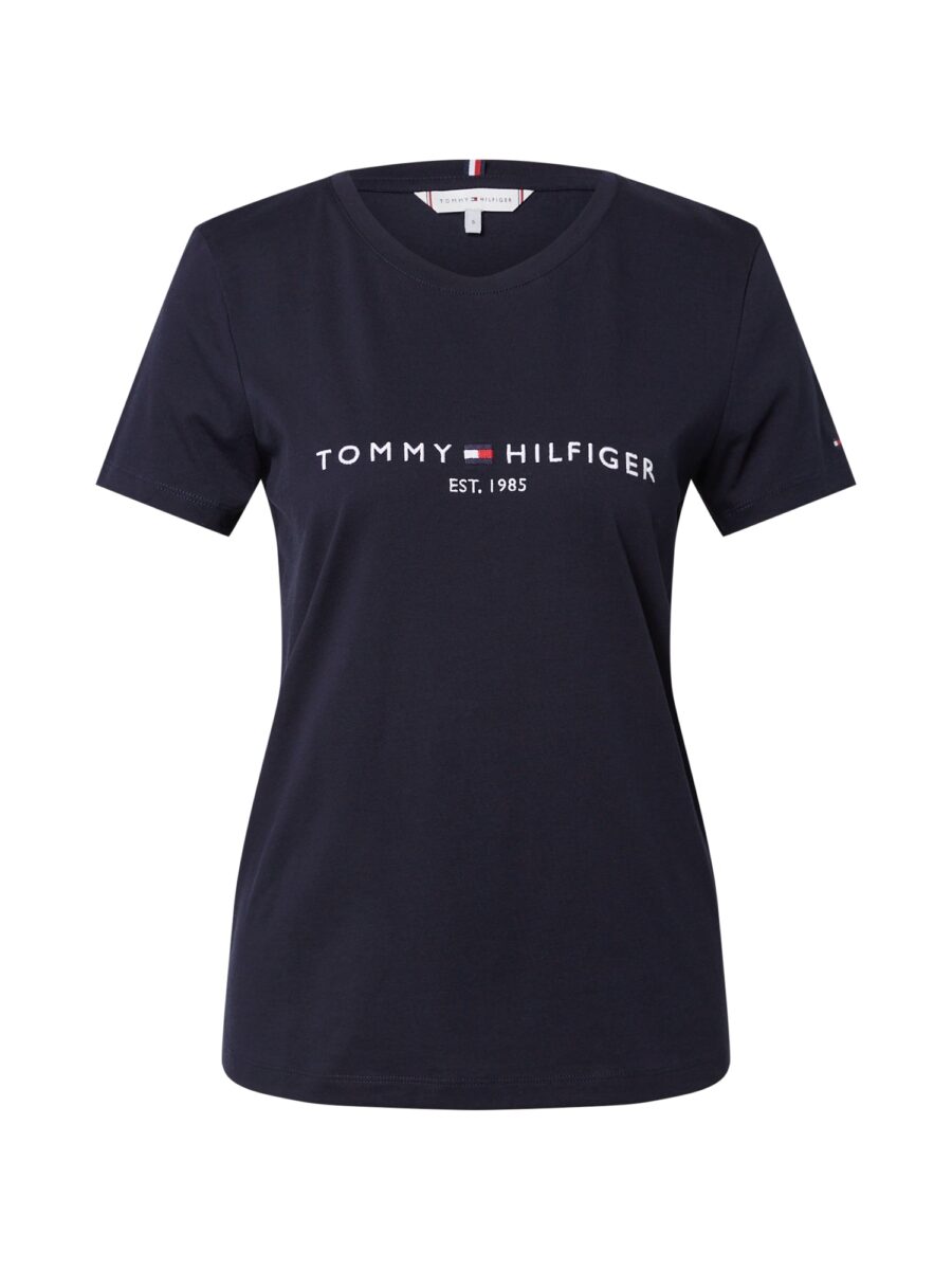 TOMMY HILFIGER Póló  tengerészkék / fehér-hu