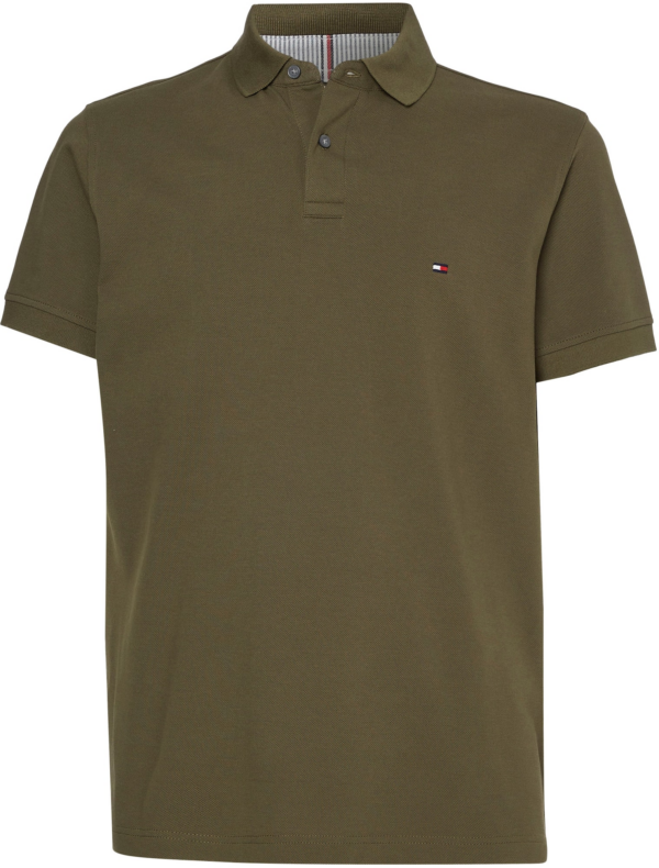 TOMMY HILFIGER Póló  tengerészkék / olíva / piros / fehér-Hungary