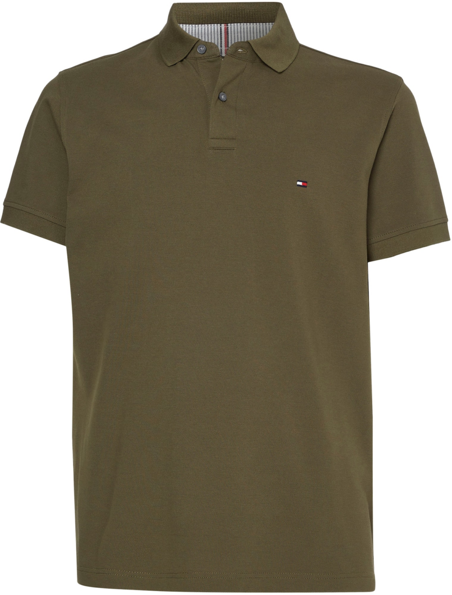 TOMMY HILFIGER Póló  tengerészkék / olíva / piros / fehér-Hungary