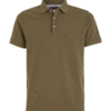 TOMMY HILFIGER Póló  tengerészkék / olíva / piros / fehér-Hungary
