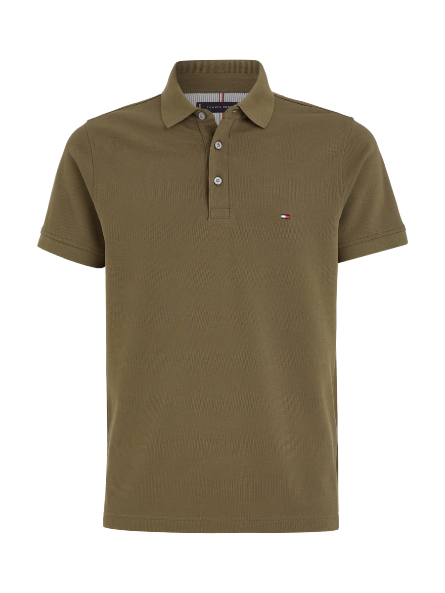 TOMMY HILFIGER Póló  tengerészkék / olíva / piros / fehér-Hungary