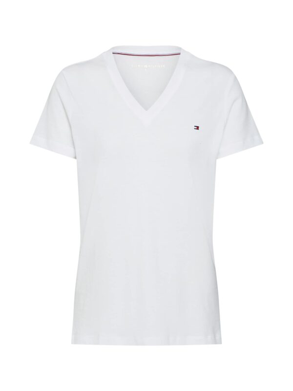 TOMMY HILFIGER Póló  tengerészkék / piros / fehér