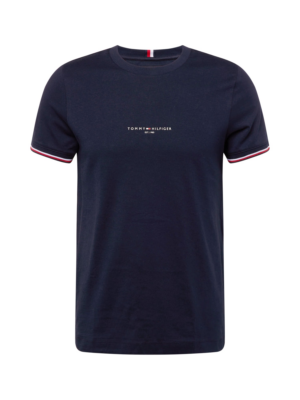 TOMMY HILFIGER Póló  tengerészkék / piros / fehér-Ár