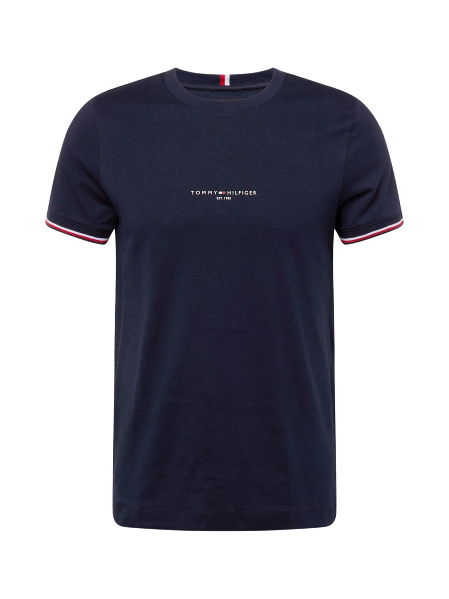 TOMMY HILFIGER Póló  tengerészkék / piros / fehér-Ár