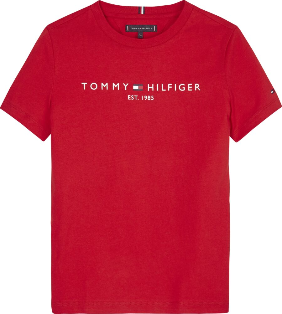 TOMMY HILFIGER Póló  tengerészkék / piros / fehér-hu
