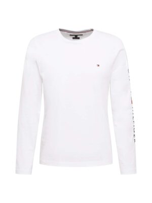 TOMMY HILFIGER Póló  tengerészkék / piros / fehér-hu
