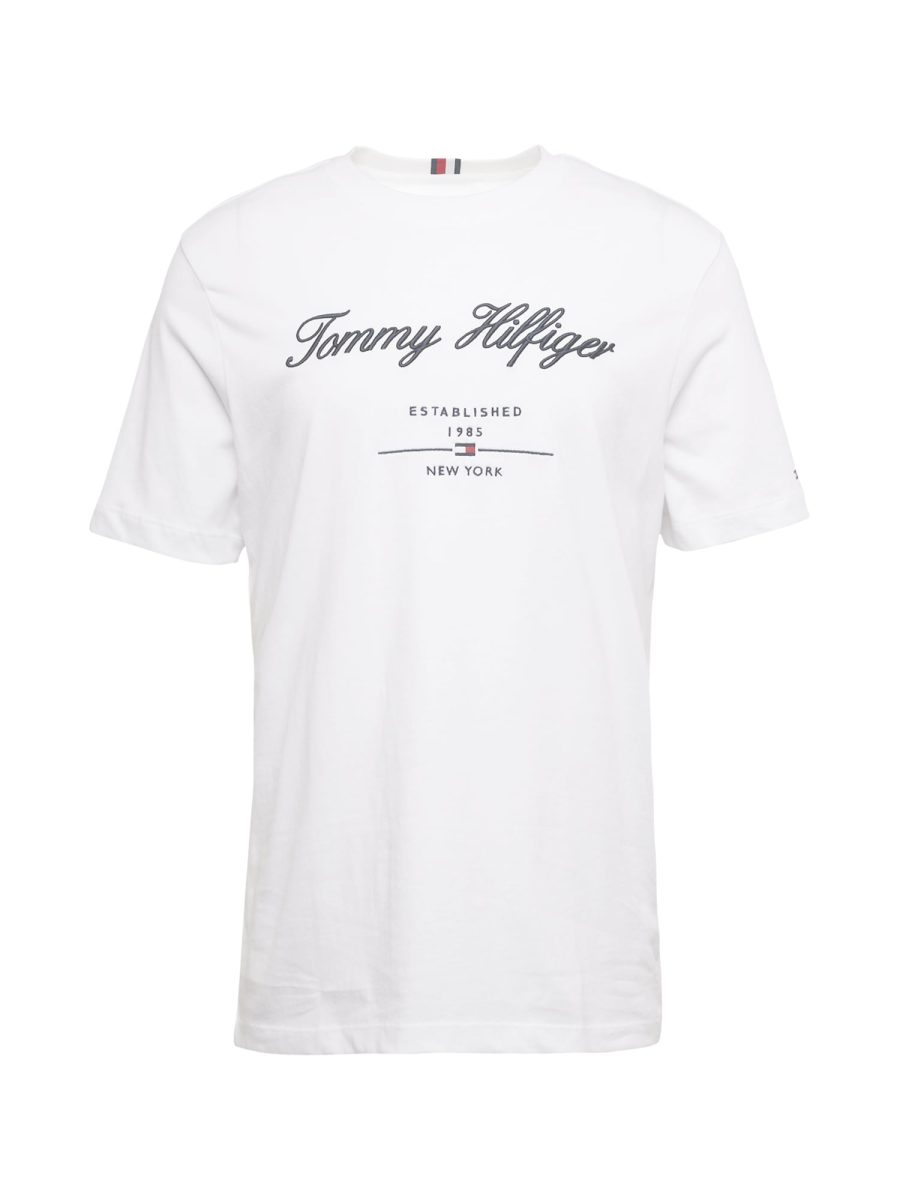 TOMMY HILFIGER Póló  tengerészkék / piros / fekete / fehér-Ár