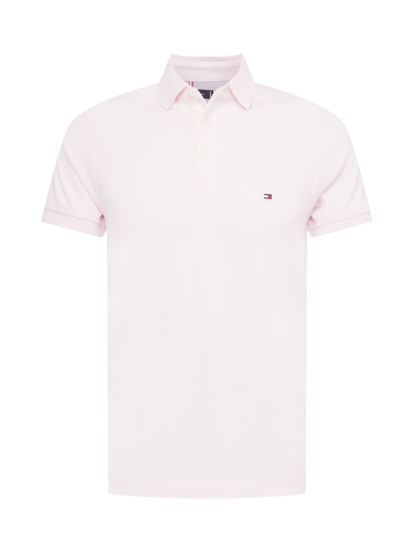 TOMMY HILFIGER Póló  tengerészkék / rózsaszín / tűzpiros / fehér-Hungary
