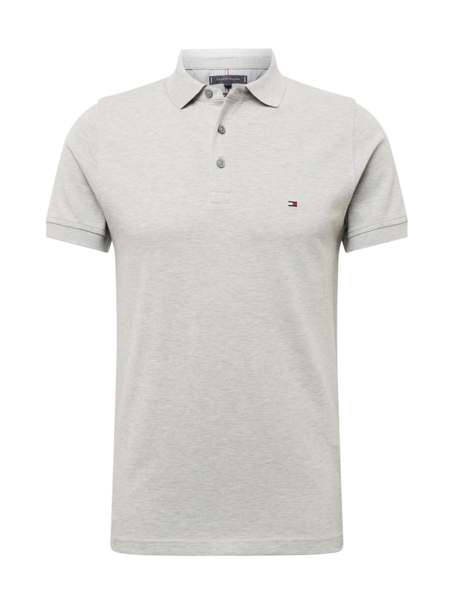 TOMMY HILFIGER Póló  tengerészkék / szürke melír / piros / fehér-Hungary