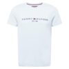 TOMMY HILFIGER Póló  tengerészkék / világoskék / piros / fehér-hu