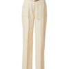 TOMMY HILFIGER Ráncos nadrág 'TOMMY HILFIGER X ABOUT YOU WL BELTED PANT'  bézs-hu