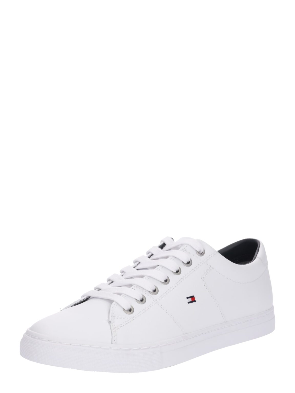 TOMMY HILFIGER Rövid szárú sportcipők 'Essential'  éjkék / piros / fehér