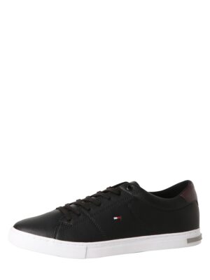 TOMMY HILFIGER Rövid szárú sportcipők 'Essential'  piros / fekete / fehér-hu