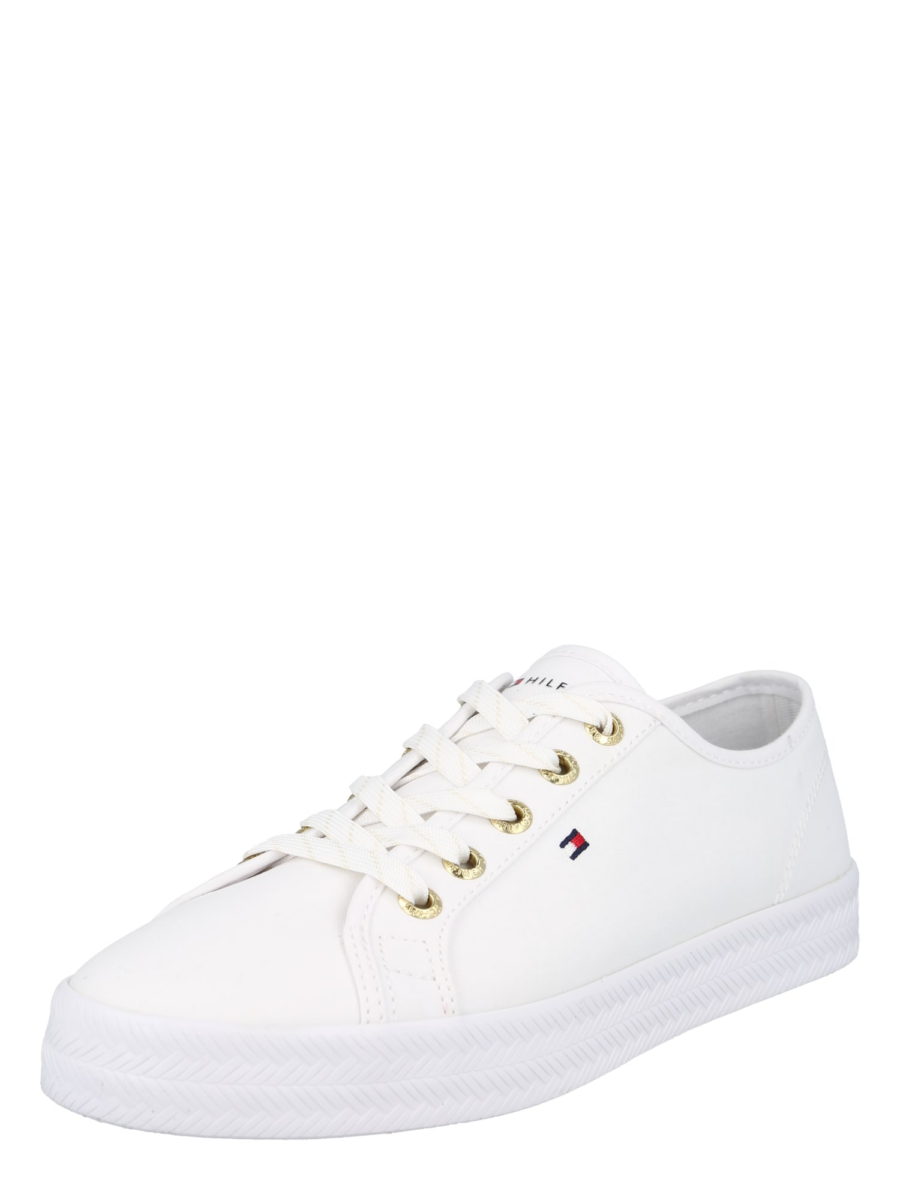 TOMMY HILFIGER Rövid szárú sportcipők 'Foxie'  tengerészkék / piros / fehér-hu