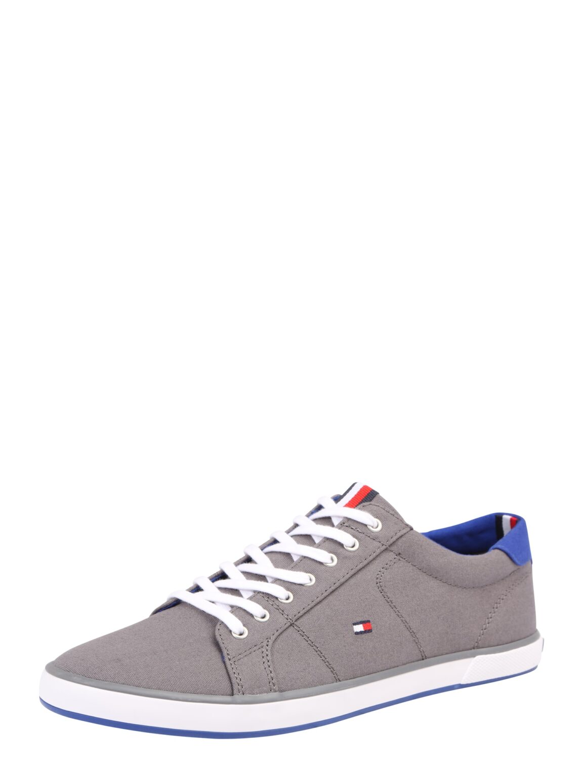 TOMMY HILFIGER Rövid szárú sportcipők 'Harlow'  kék / taupe / piros / fehér