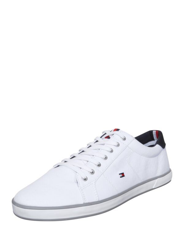 TOMMY HILFIGER Rövid szárú sportcipők 'Harlow'  piros / fekete / fehér