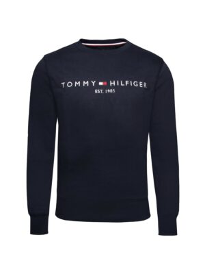 TOMMY HILFIGER Tréning póló  éjkék / piros / fehér-hu