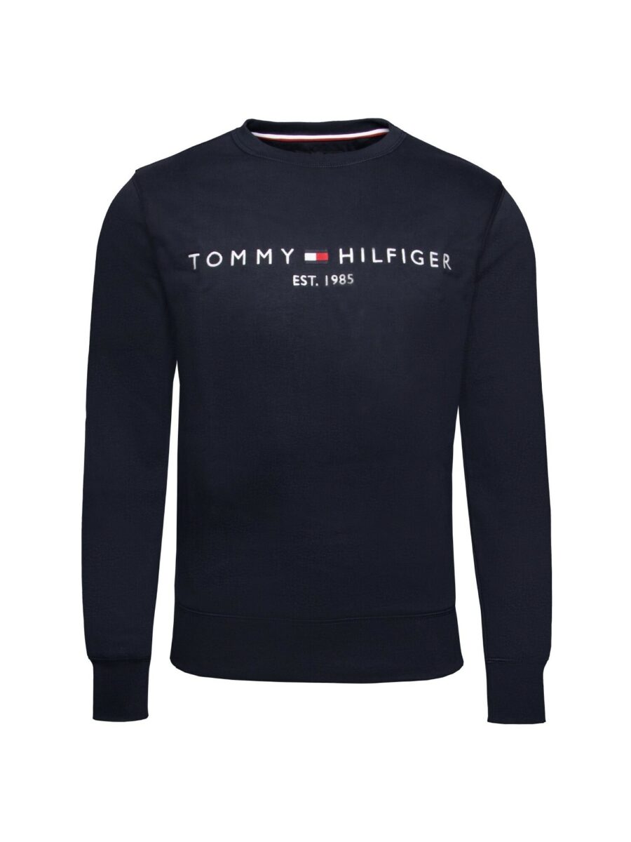 TOMMY HILFIGER Tréning póló  éjkék / piros / fehér-hu