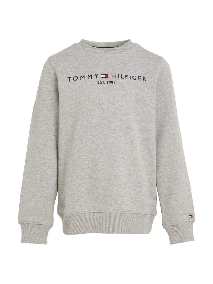 TOMMY HILFIGER Tréning póló  éjkék / szürke melír / piros / fehér-hu