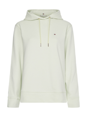 TOMMY HILFIGER Tréning póló  pasztellzöld / piros / fehér-Hungary