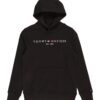 TOMMY HILFIGER Tréning póló  piros / fekete / fehér-hu