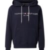 TOMMY HILFIGER Tréning póló  sötétkék / piros / fehér