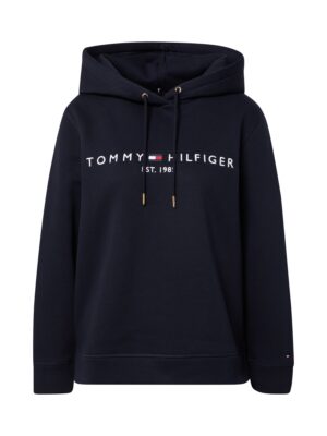 TOMMY HILFIGER Tréning póló  tengerészkék / éjkék / piros / fehér
