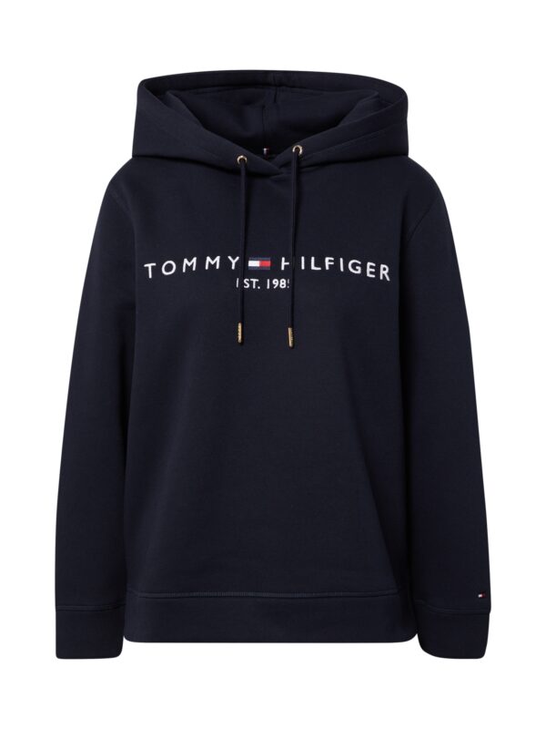 TOMMY HILFIGER Tréning póló  tengerészkék / éjkék / piros / fehér