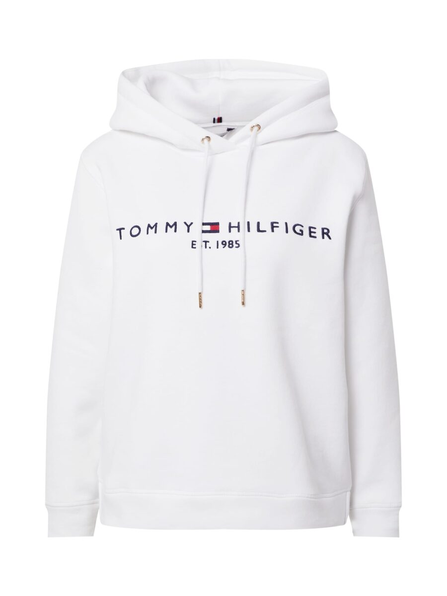 TOMMY HILFIGER Tréning póló  tengerészkék / piros / fehér