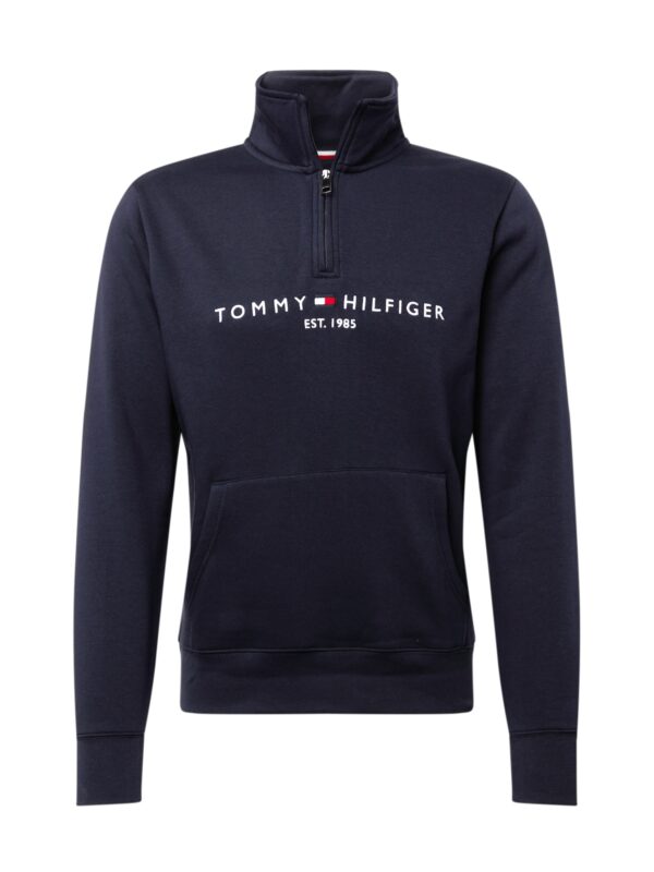 TOMMY HILFIGER Tréning póló  tengerészkék / piros / fehér-hu