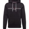 TOMMY HILFIGER Tréning póló  tengerészkék / piros / fekete / fehér
