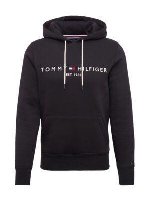 TOMMY HILFIGER Tréning póló  tengerészkék / piros / fekete / fehér