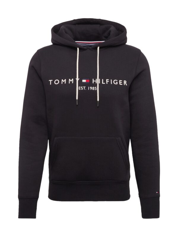 TOMMY HILFIGER Tréning póló  tengerészkék / piros / fekete / fehér