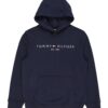 TOMMY HILFIGER Tréning póló  tengerészkék / világospiros / fehér-hu