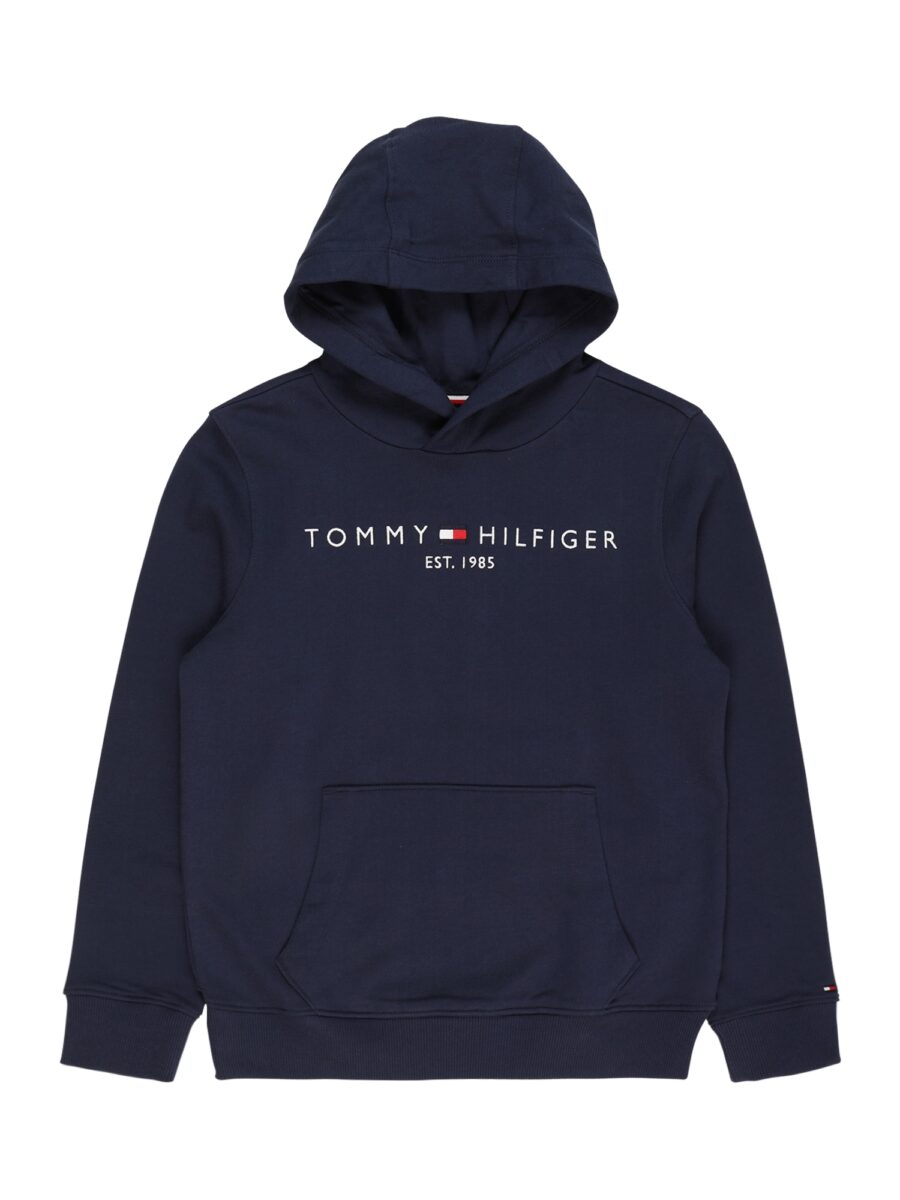TOMMY HILFIGER Tréning póló  tengerészkék / világospiros / fehér-hu