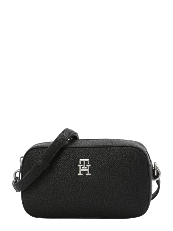 TOMMY HILFIGER Válltáska 'Emblem'  fekete-Ár