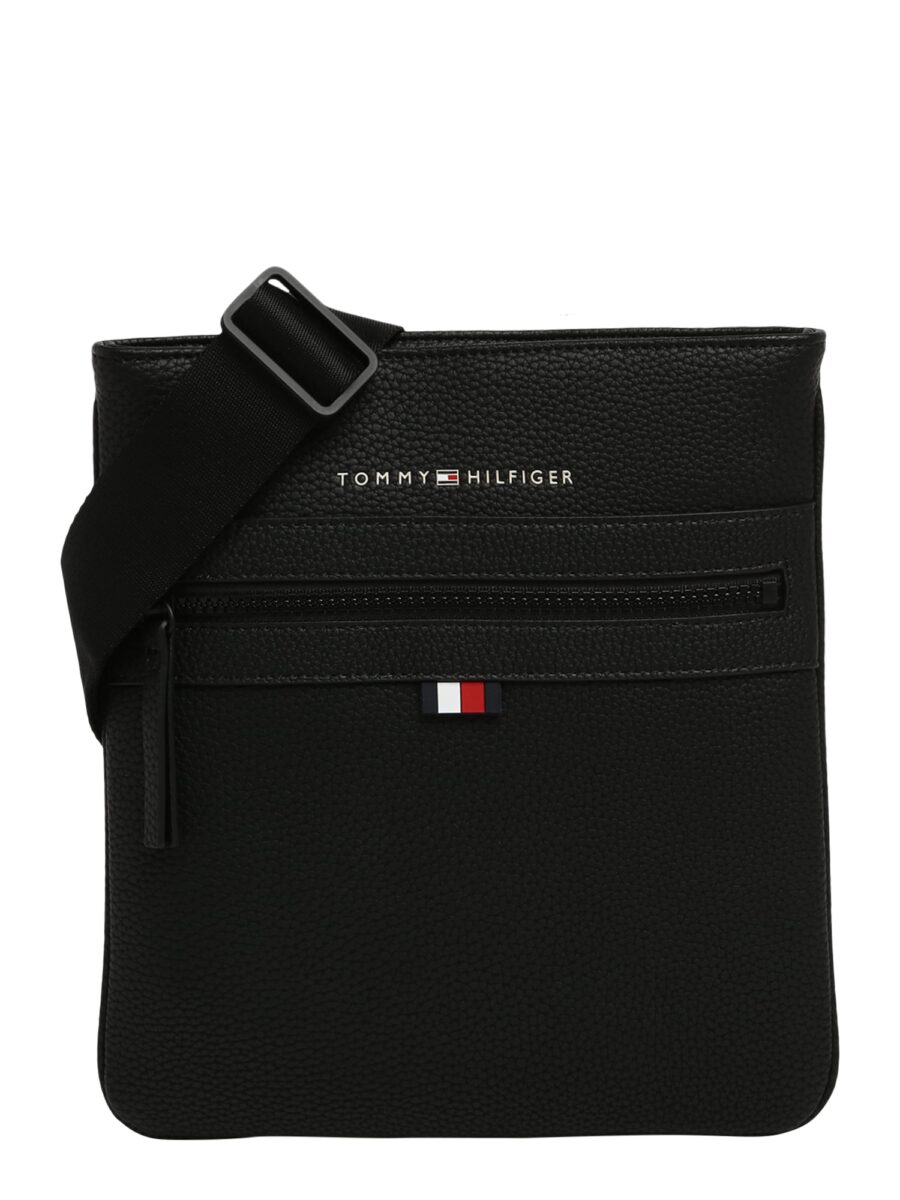 TOMMY HILFIGER Válltáska 'Essential'  fekete-hu