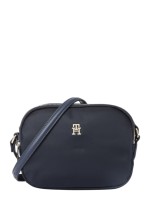 TOMMY HILFIGER Válltáska 'Poppy'  sötétkék / arany-Ár