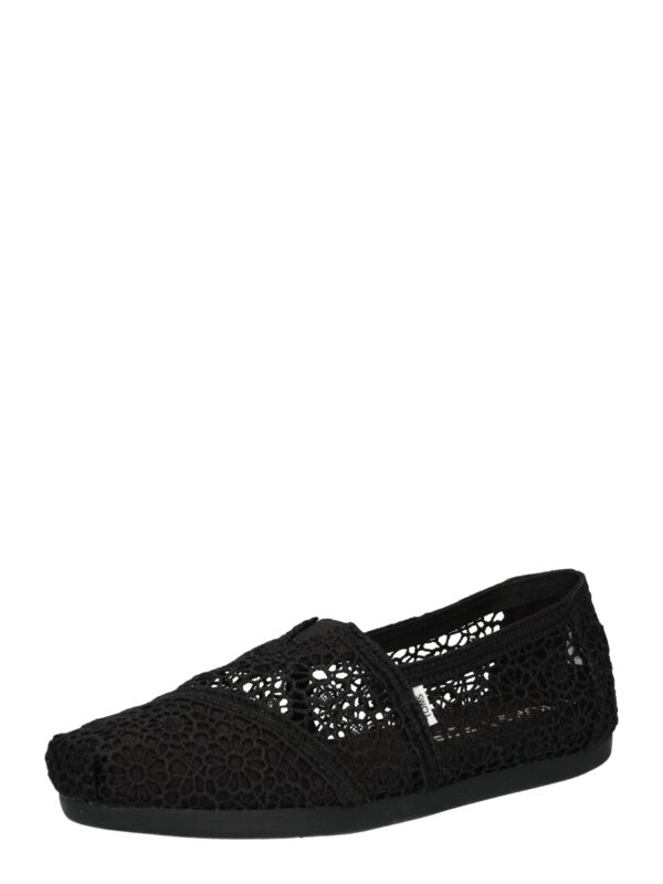 TOMS Házicipő 'ALPARGATA'  fekete-hu