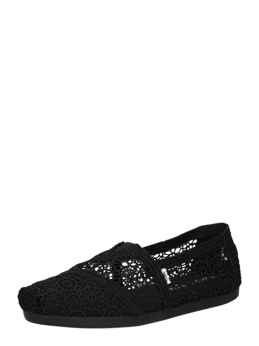 TOMS Házicipő 'ALPARGATA'  fekete-hu
