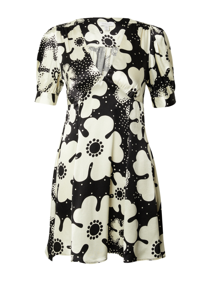 TOPSHOP Ruha 'Bella'  fekete / tojáshéj-Ár