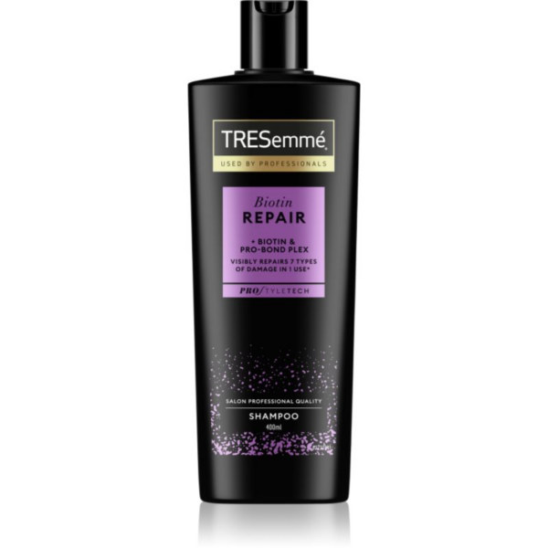 TRESemmé Biotin + Repair 7 megújító sampon a károsult hajra 400 ml-Eredeti