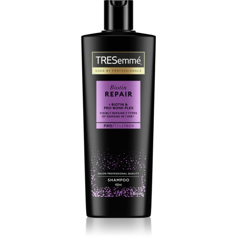 TRESemmé Biotin + Repair 7 megújító sampon a károsult hajra 400 ml-Eredeti