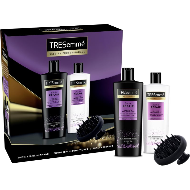 TRESemmé Biotin Repair Set ajándékszett a károsult hajra ProStyleTech