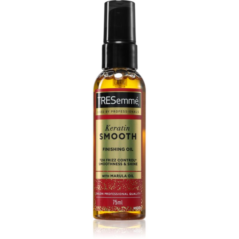 TRESemmé Keratin Smooth Finishing Oil intenzíven tápláló olaj hajra 75 ml