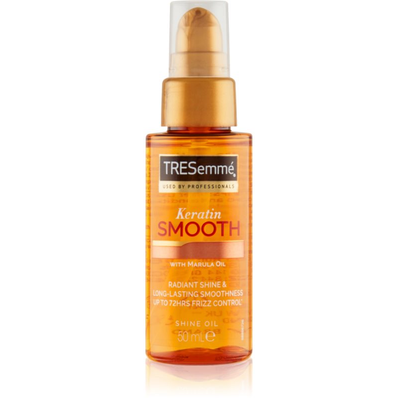 TRESemmé Keratin Smooth kisimító olaj a fénylő és selymes hajért 50 ml